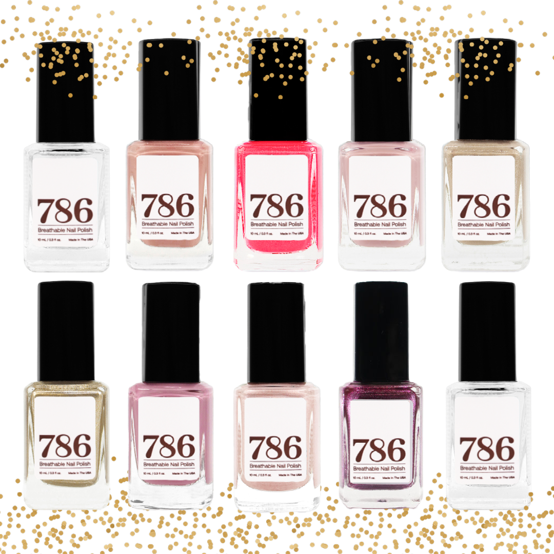 10-Piece Nail Polish Bundle- ROYAL EDITION ๐ - 786cosmetics.pk