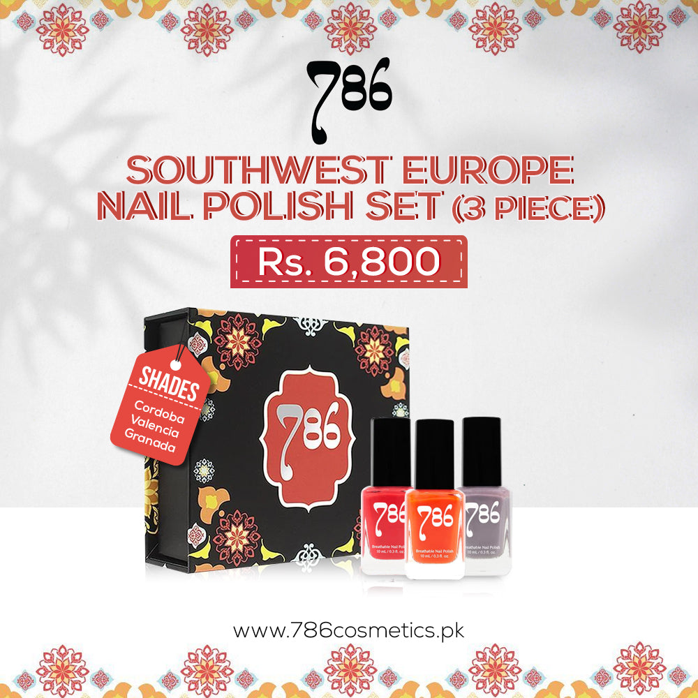 Southwest Europe Nail Polish Set (3 Piece) - 786 PK