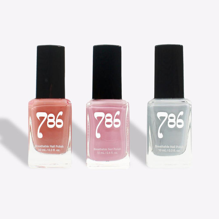 South Asia Nail Polish Set (3 Piece) - 786 PK