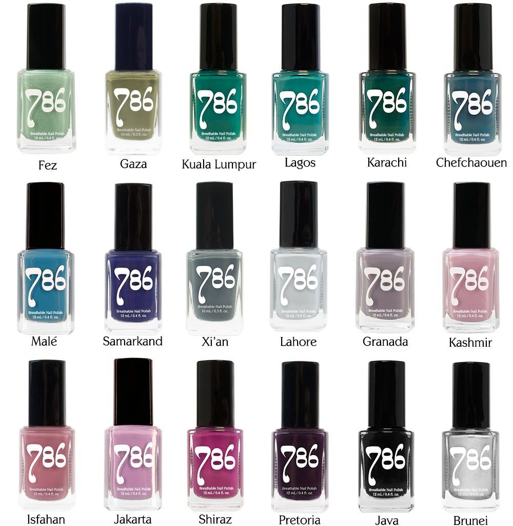 Nail Polish Set 6 Piece (Choose Your Colors) - 786 PK