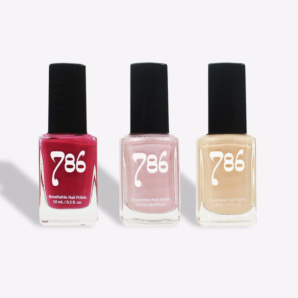 Africa Nail Polish Set (3 Piece) - 786 PK