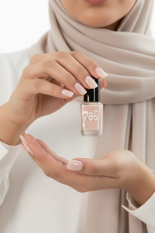 Petra - Halal Nail Polish (French manicure Base Coat) - 786cosmetics.pk
