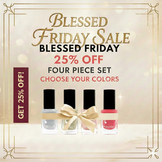 4 Piece Nail Polish Set | Choose Your Colors