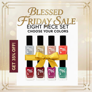 8 Piece Nail Polish Set | Choose Your Colors