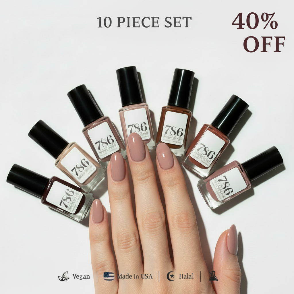 10 Piece Nail Polish Set  | Choose Your Colors - 786cosmetics.pk