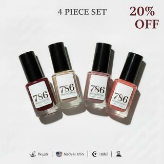 4 Piece Nail Polish Set | Choose Your Colors - 786cosmetics.pk