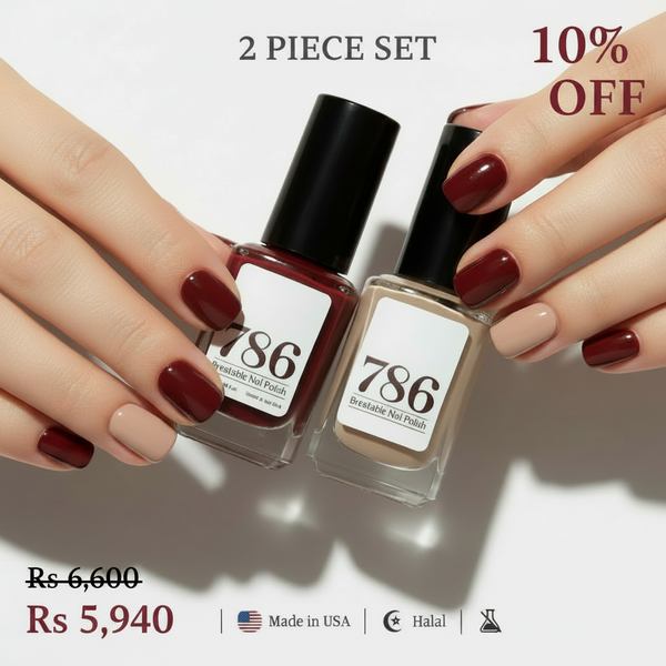2 Piece Nail Polish Set | Choose Your Colors