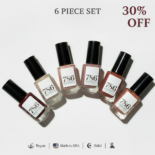6 Piece Nail Polish Set | Choose Your Colors - 786cosmetics.pk