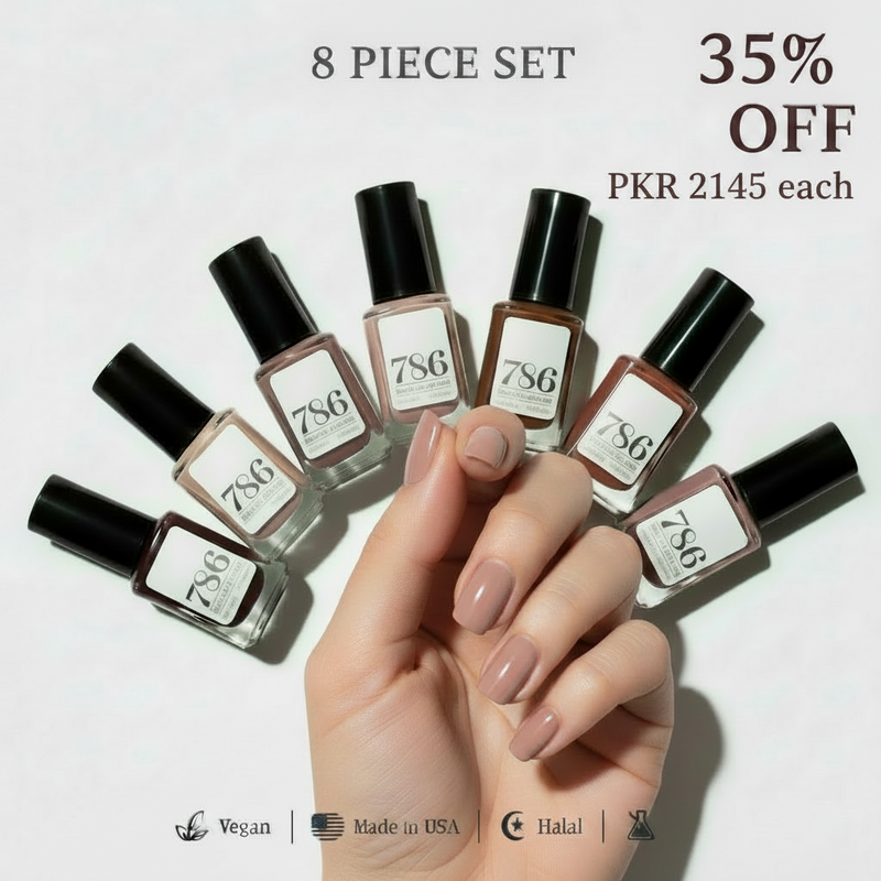 8 Piece Nail Polish Set | Choose Your Colors
