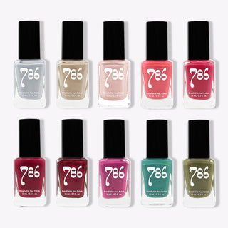 8-Piece Nail Polish Bundle-“THE LUXE VAULT” 🌟 - 786cosmetics.pk