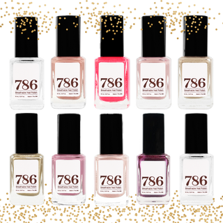 10-Piece Nail Polish Bundle- ROYAL EDITION 🌟 - 786cosmetics.pk