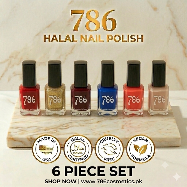 6 Piece Nail Polish Set | Choose Your Colors