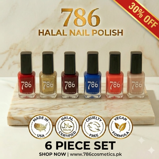 6 Piece Nail Polish Set | Choose Your Colors - 786cosmetics.pk